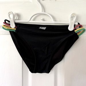 Malibu Rasta Colored Bikini Bottoms